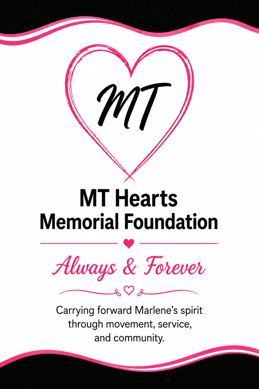 MT Hearts Foundation brochure cover