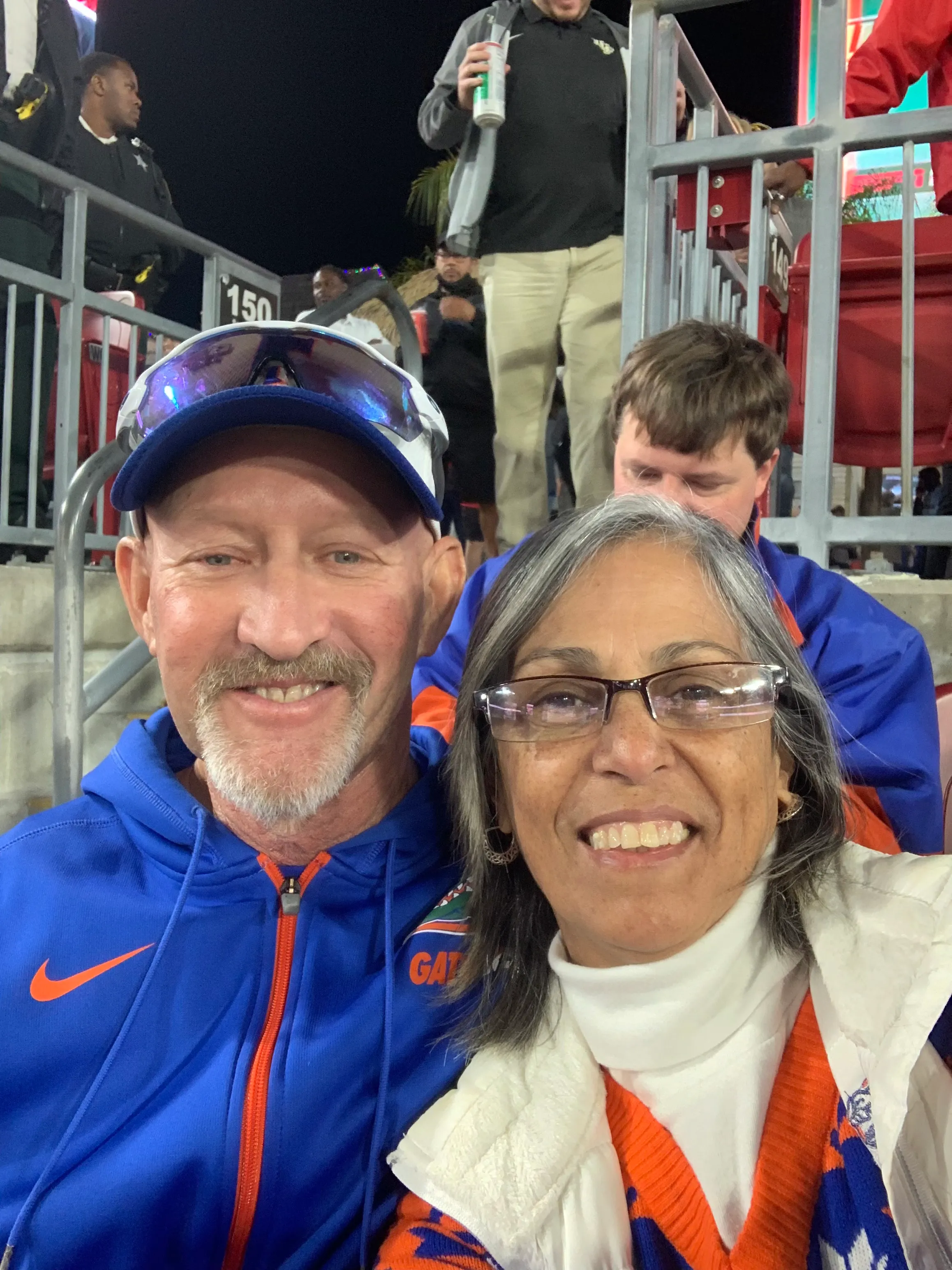 Mom and Dad at Gators